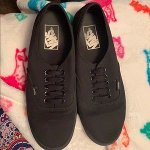 Black Van Shoes!